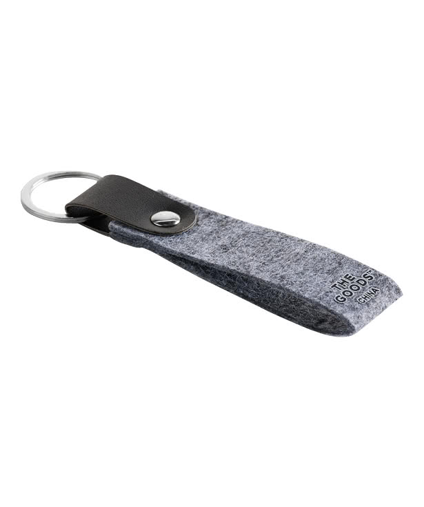 The Goods Recycled Felt Keychain