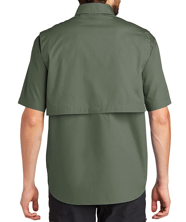 Eddie Bauer Cotton Poplin Short Sleeve Shirt