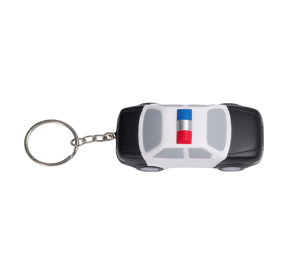 Police Car Stress Reliever Key Chain-default