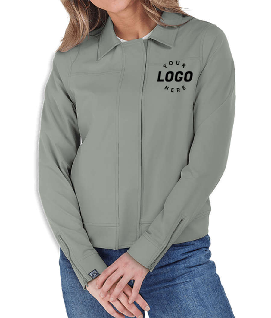 Storm Creek Women's Challenger Recycled Jacket - Printed in Fatigue Green