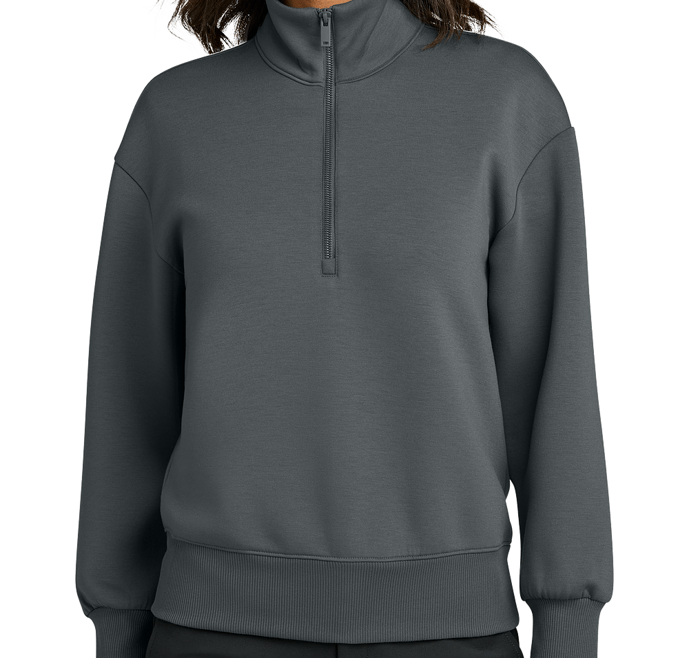 Mercer + Mettle Women's Soft Spacer UPF 50+ Quarter Zip Sweatshirt-default