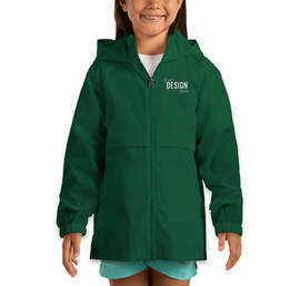 Team 365 Youth Zone Protect Lightweight Jacket - Color: Sport Forest