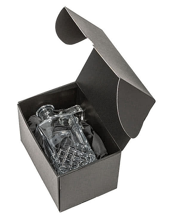 Laser Etched 30 oz. Sandown Decanter with Lid