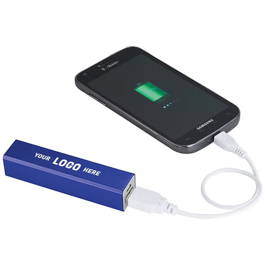 Jolt 2,200 mAh Portable Power Bank in Silver