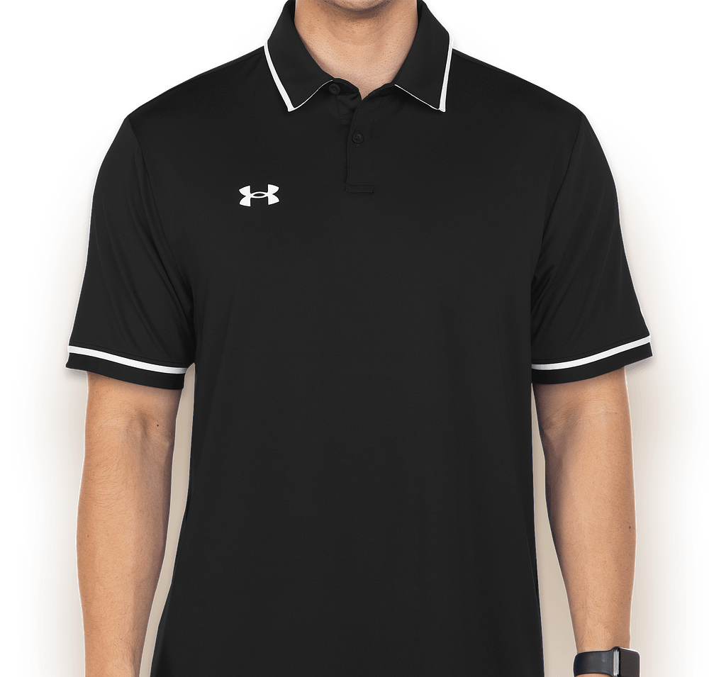 Under Armour Tipped Team Performance Polo - Printed-default