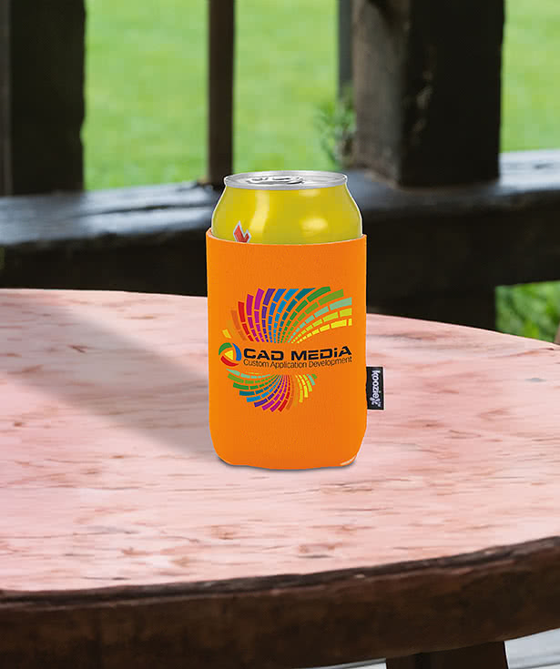 Full Color Koozie® Neoprene Collapsible Can Cooler