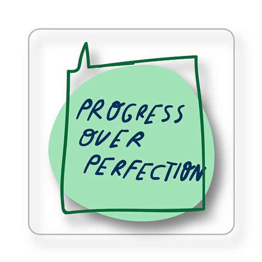 Full Color 2 in. Clear Round Corner Square Sticker in Clear