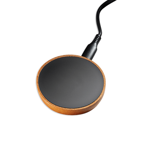 Laser Engraved SCX Innovative Design Maple Wood 10W Wireless Charger in Maple