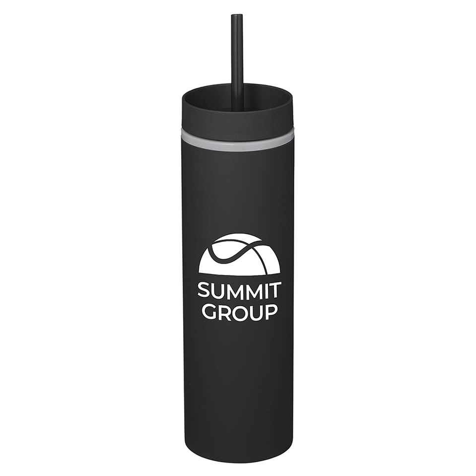 16 oz. Adventure Recycled Insulated Tumbler with Straw
