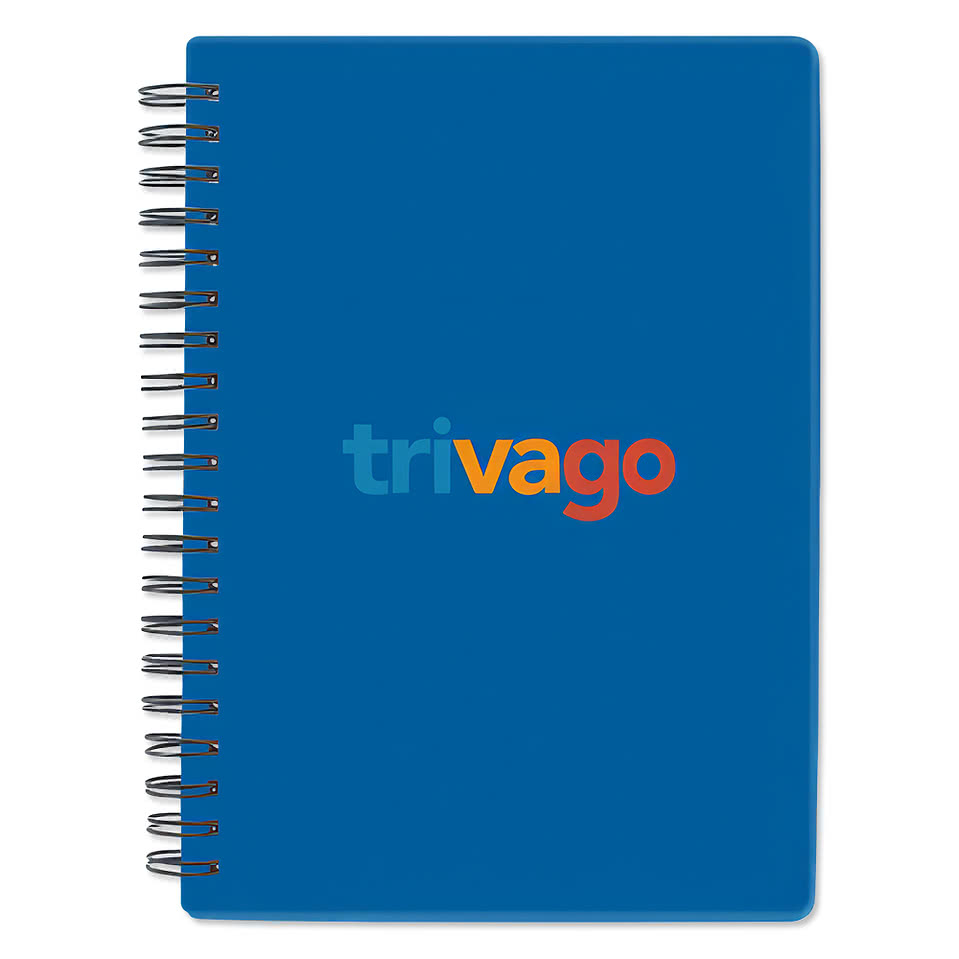 Translucent Hard Cover Spiral Notebook