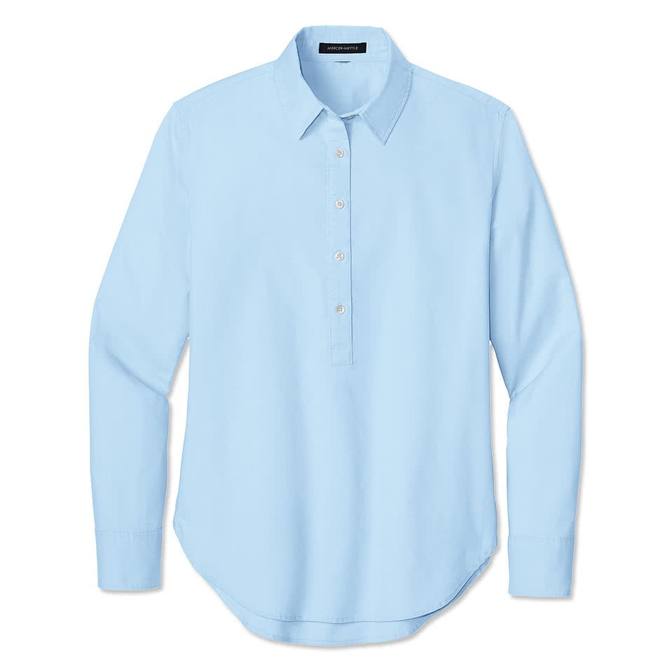 Mercer+Mettle Women's Modern Oxford Easy Care Dress Shirt