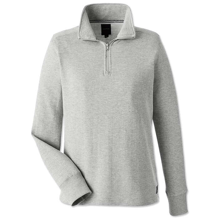 Nautica Women's Anchor Quarter Zip Sweatshirt