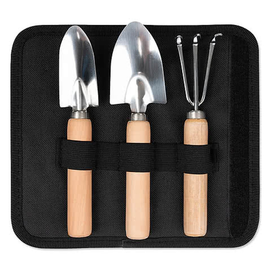 Mini Garden Tool Set in Black
