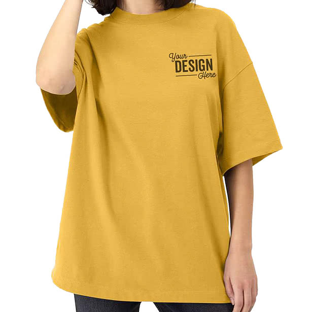 Hanes Beefy-T Retro Street Heavyweight Crewneck T-shirt