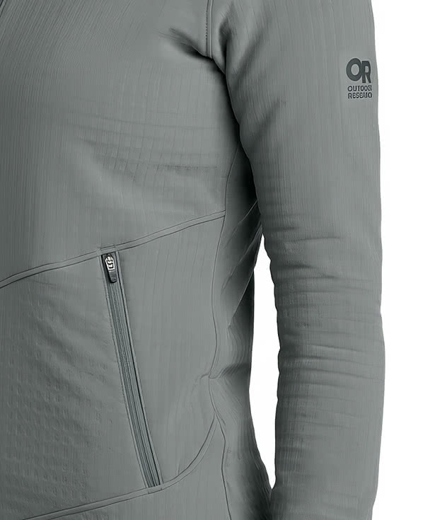 Custom Outdoor Research Women's Grid Recycled Soft Shell Jacket