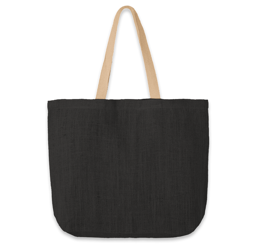 Eco-Green Medium Jute Tote Bag-default