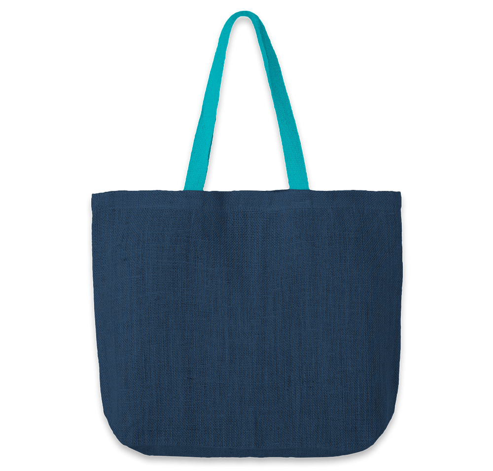 Eco-Green Medium Jute Tote Bag-default