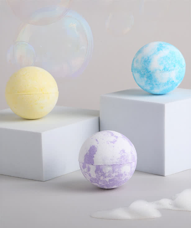 Full Color Luxury Bath Bomb