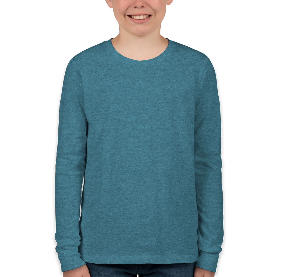 Bella + Canvas Youth Long Sleeve Jersey T-shirt-default