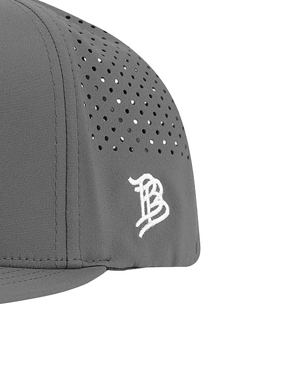 Branded Bills Bare Flat UPF 50+ Performance Baseball Hat