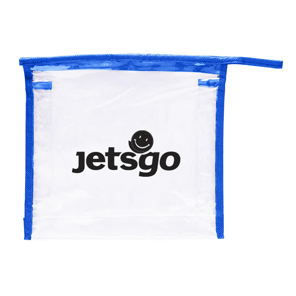 Clear Travel Amenities Pouch