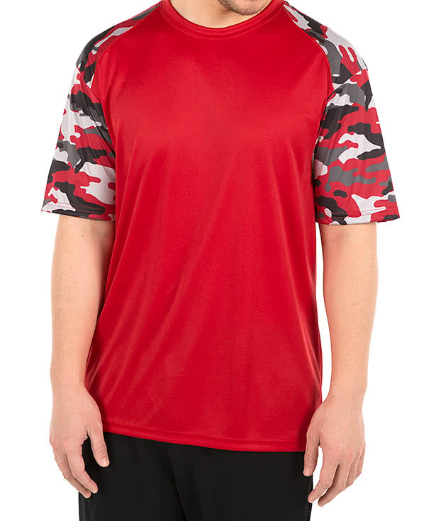 Badger Camo Sleeve Performance Shirt