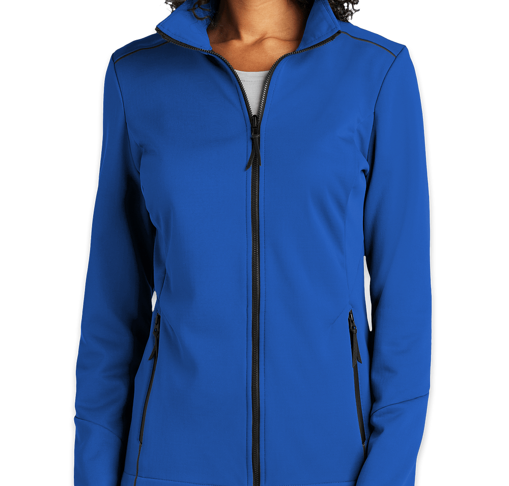 Port Authority Women's Collective Tech Soft Shell Jacket - Printed-default