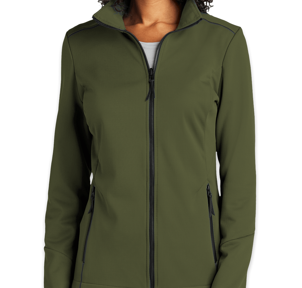 Port Authority Women's Collective Tech Soft Shell Jacket - Embroidered-default
