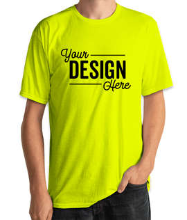 Delta Performance Blend T-shirt - Color: Safety Green