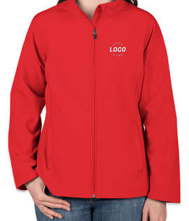 Team 365 Women's Soft Shell Jacket - Color: Sport Red