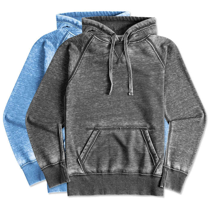 J. America Acid Wash Pullover Hoodie