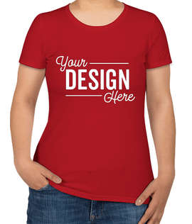 Canada - Fruit of the Loom Women's 100% Cotton T-shirt - Color: True Red