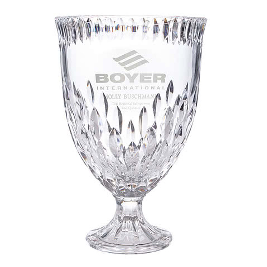 Laser Engraved Mario Cioni Odyssey Award in Clear