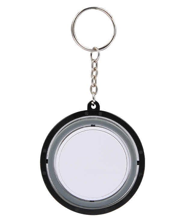 Full Color Gyroscope Recycled Fidget Keychain
