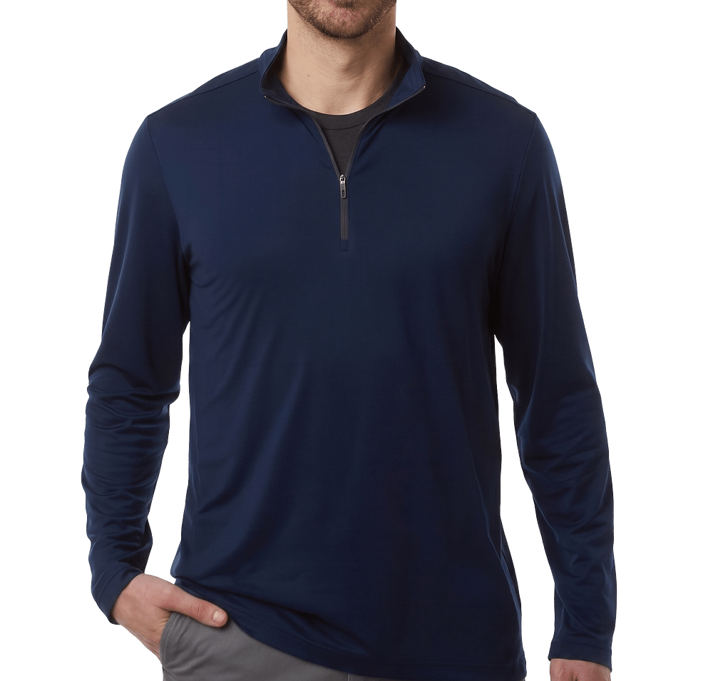 North End JAQ Stretch Quarter Zip Performance Shirt-default