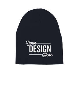 Yupoong Solid Beanie - Color: Navy