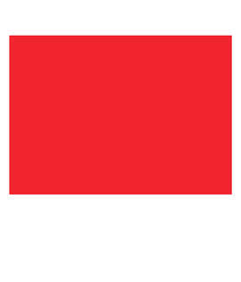 Full Color 10' Single Sided Tent Wall - Color: Red
