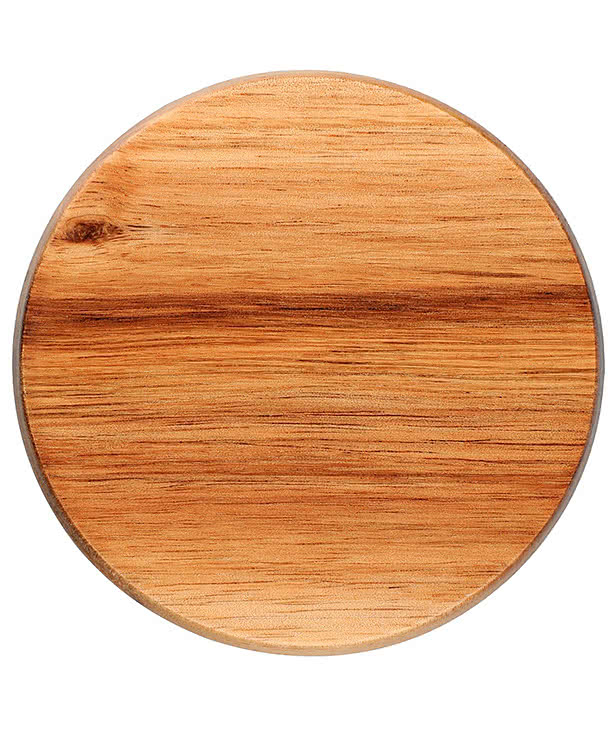 16 oz. Tahoe Tea & Coffee Ceramic Mug with Wood Lid