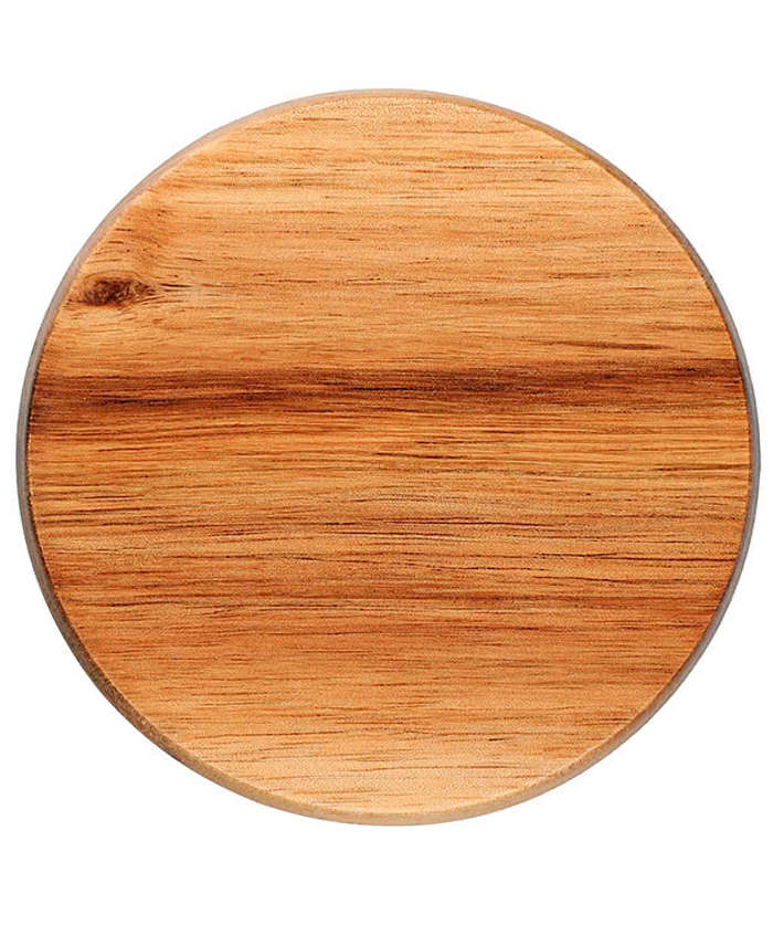 16 oz. Tahoe Tea & Coffee Ceramic Mug with Wood Lid