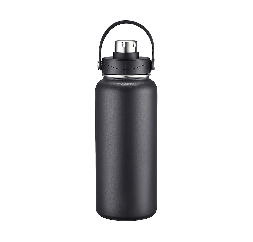 34 oz. Bresso Insulated Water Bottle with Twist Top Spout (Case of 25)-default