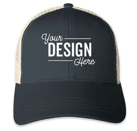 Econscious Organic/Recycled Trucker Hat - Color: Pacific / Oyster