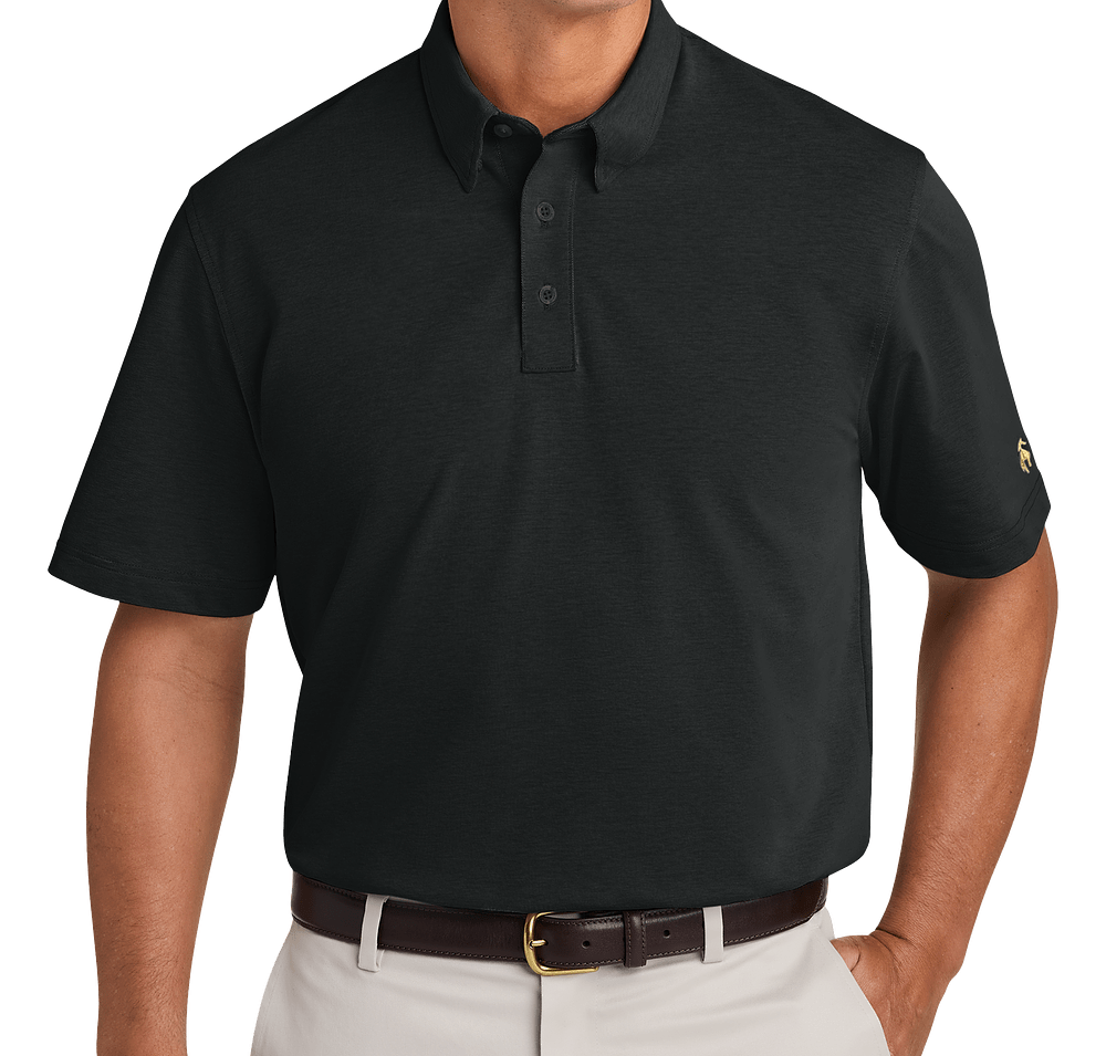 Brooks Brothers Pinpoint Pique Performance Dress Polo - Printed-default