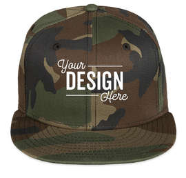 New Era 9FIFTY Flat Bill Snapback Hat - Color: Camo