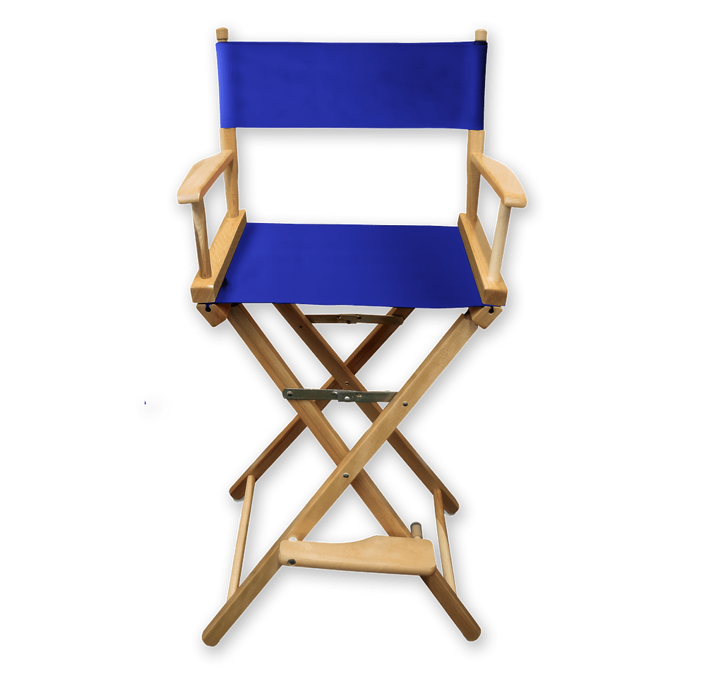 Full Color Bar-Height Director's Chair-default