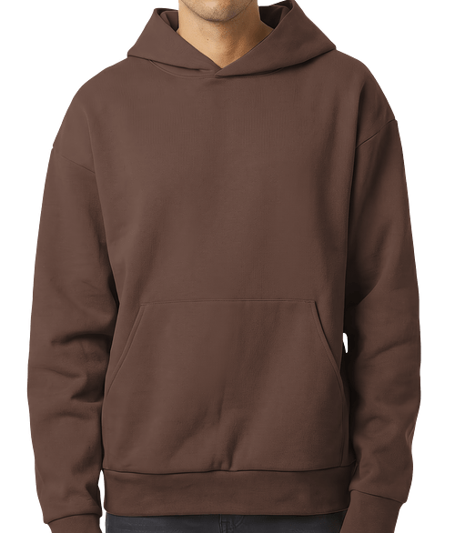 Independent Trading Mainstreet Heavyweight Pullover Hoodie in Brown
