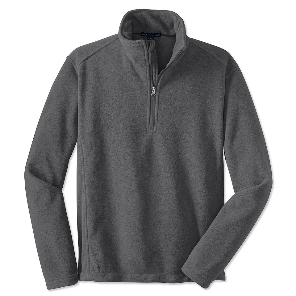 Port Authority Value Quarter Zip Fleece Pullover