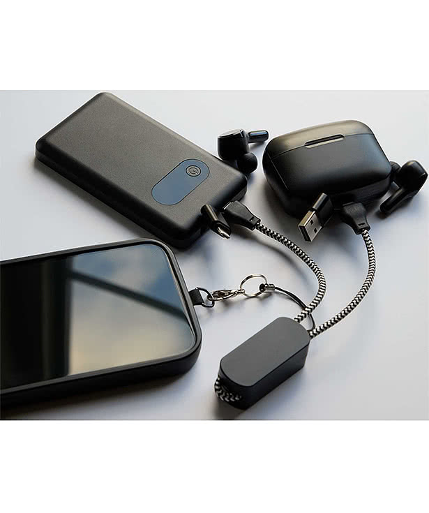 Wrist Link 5-in-1 65W PD Charging Cable Lanyard