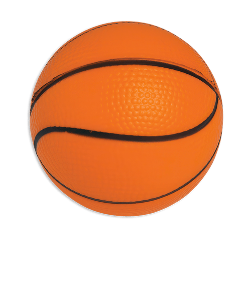 Basketball Stress Reliever in Brown