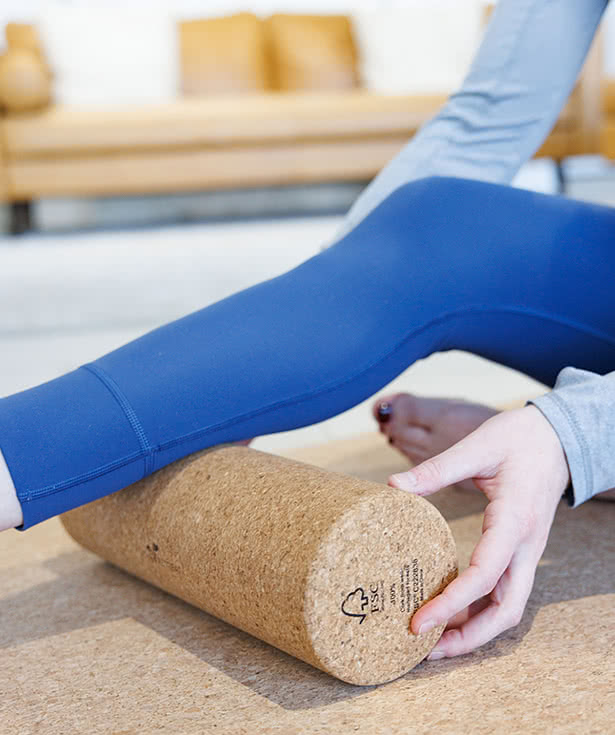 Well Studio Cork Foam Roller