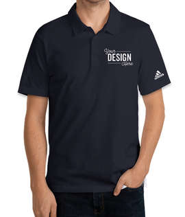 Adidas Recycled Blend Polo - Color: Navy